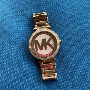 Rose Gold MK watch